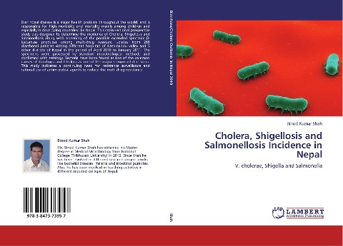 Cholera, Shigellosis and Salmonellosis Incidence in Nepal: V. cholerae, Shigella and Salmonella