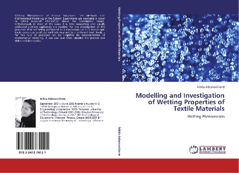 Modelling and Investigation of Wetting Properties of Textile Materials: Wetting Phenomenon