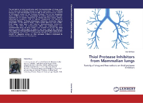 Thiol Protease Inhibitors from Mammalian lungs: Toxicity of drug and free radicals on thiol protease inhibitors