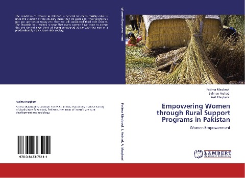 Empowering Women through Rural Support Programs in Pakistan: Women Empowerment