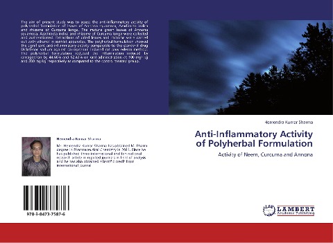 Anti-Inflammatory Activity of Polyherbal Formulation: Activity of Neem, Curcuma and Annona
