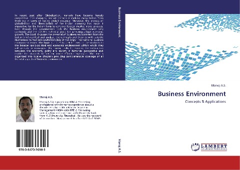 Business Environment: Concepts & Applications