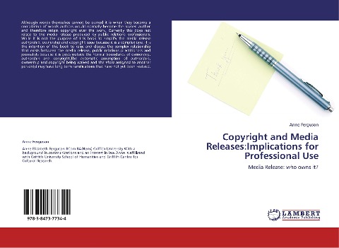 Copyright and  Media Releases:Implications for Professional Use: Media Release: who owns it?