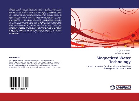Magnetized Water Technology: Impact on Water Quality and Maize Seedling Emergence in SandCulture