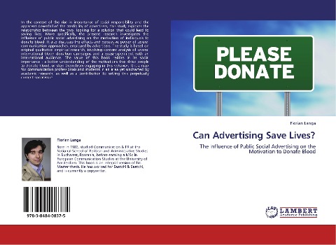 Can Advertising Save Lives?: The Influence of Public Social Advertising on the Motivation to Donate Blood