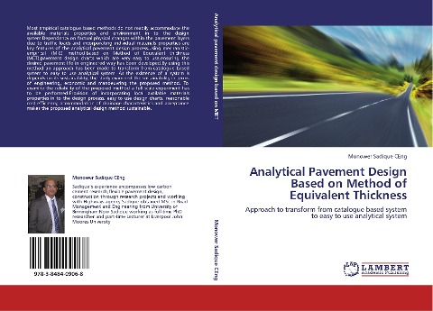 Analytical Pavement Design Based on Method of Equivalent Thickness: Approach to transform from catalogue based system to easy to use analytical system