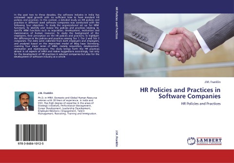 HR Policies and Practices in Software Companies: HR Policies and Practices