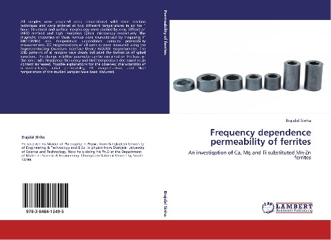 Frequency dependence permeability of ferrites: An investigation of Ca, Mg and Ti substituted Mn-Zn ferrites