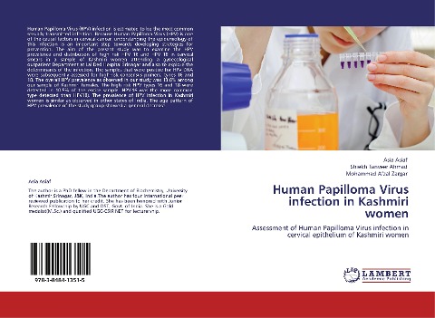 Human Papilloma Virus infection in Kashmiri women: Assessment of Human Papilloma Virus infection in cervical epithelium of Kashmiri women