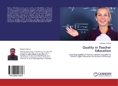 Quality in Teacher Education: Assessing  Quality of Primary Teacher Education in Private Higher Education Institutions of Ethiopia
