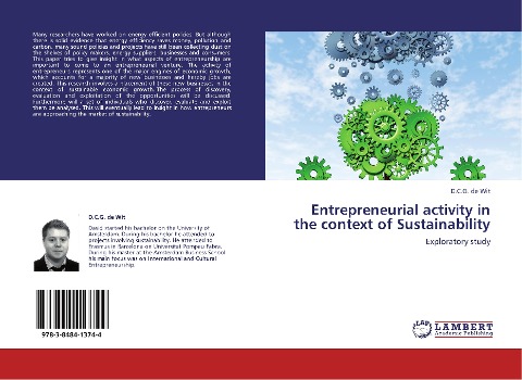 Entrepreneurial activity in the context of Sustainability: Exploratory study