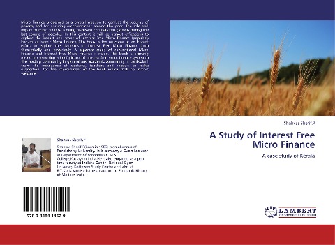 A Study of Interest Free Micro Finance: A case study of Kerala
