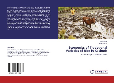 Economics of Tradational Varieties of Rice in Kashmir: A case study of Khanshaib Tehsil