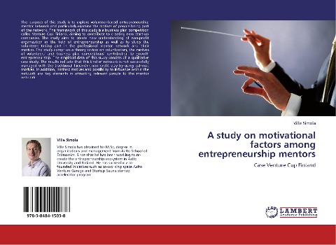 A study on motivational factors among entrepreneurship mentors: Case Venture Cup Finland