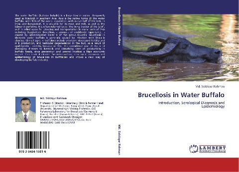 Brucellosis in Water Buffalo: Introduction, Serological Diagnosis and Epidemiology