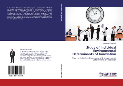 Study of Individual  Environmental Determinants of Innovation: Study of Individual, Organizational & Environmental Determinants of Innovation