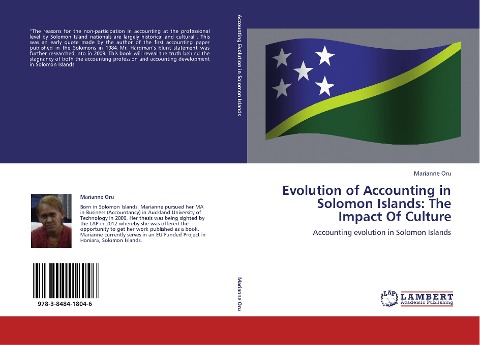 Evolution of Accounting in Solomon Islands: The Impact Of Culture: Accounting evolution in Solomon Islands