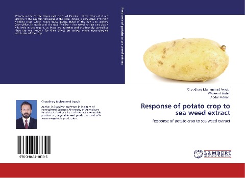 Response of potato crop to sea weed extract: Response of potato crop to sea weed extract
