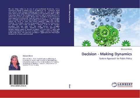 Decision - Making Dynamics: System Approach for Public Policy