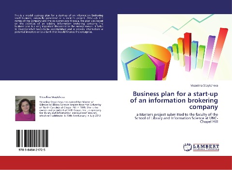 Business plan for a start-up of an information brokering company: a Masters project submitted to the faculty of the School of Library and Information Science at UNC-Chapel Hill