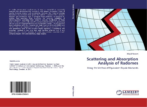 Scattering and Absorption Analysis of Radomes: Using the Method of Equivalent Dipole Moments