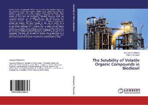 The Solubility of Volatile Organic Compounds in Biodiesel
