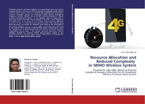 Resource Allocation and Reduced Complexity   in MIMO Wireless System: Proportional Data Rate Fairness & Reduced Complexity Resource Allocation for 4G Broadband Wireless Communication System