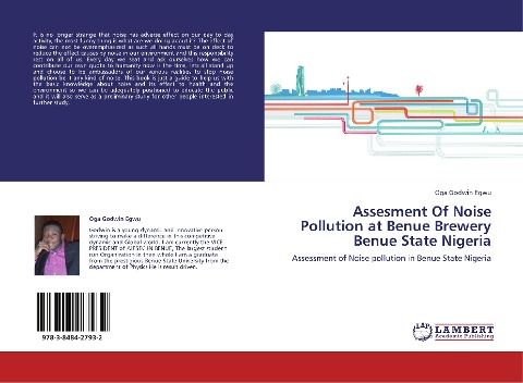 Assesment Of Noise Pollution at Benue Brewery Benue State Nigeria: Assessment of Noise pollution in Benue State Nigeria
