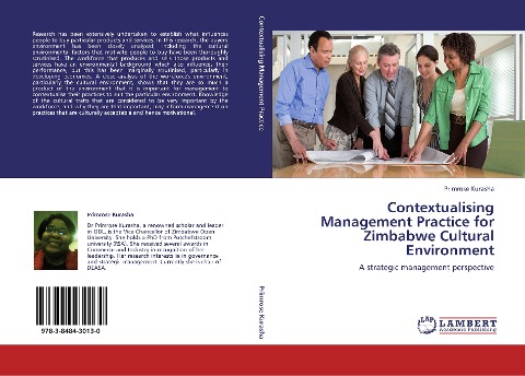 Contextualising Management Practice for Zimbabwe Cultural Environment: A strategic management perspective