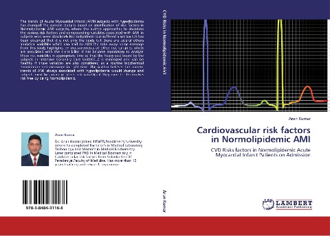 Cardiovascular risk factors in Normolipidemic AMI: CVD Risks factors in Normolipidemic Acute Myocardial Infarct Patients on Admission