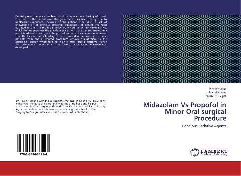 Midazolam Vs Propofol in Minor Oral surgical Procedure: Concious Sedative Agents