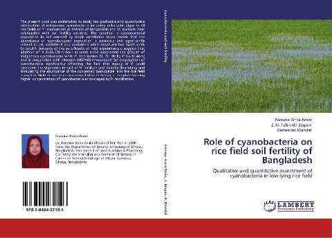 Role of cyanobacteria on rice  field soil fertility of Bangladesh: Qualitative and quantitative assessment of cyanobacteria in low lying rice field