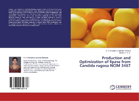 Production and Optimization of lipase from Candida rugosa NCIM 3467