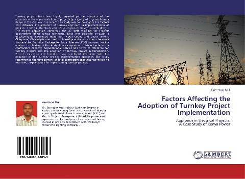 Factors Affecting the Adoption of Turnkey Project Implementation: Approach in Electrical Projects:  A Case Study of Kenya Power