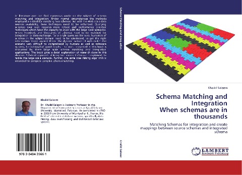 Schema Matching and Integration  When schemas are in thousands: Matching Schemas for integration and create mappings between source schemas and integrated schema