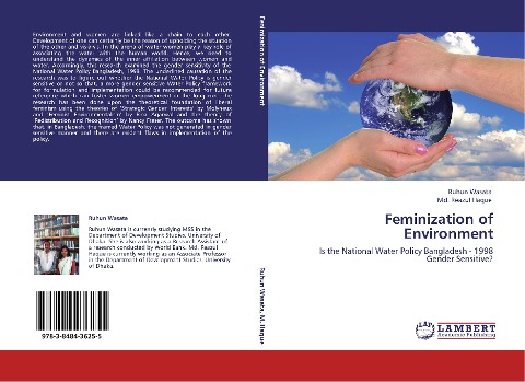 Feminization of Environment: Is the National Water Policy Bangladesh - 1998 Gender Sensitive?