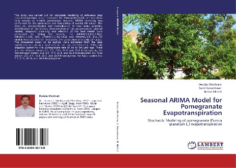 Seasonal ARIMA Model for Pomegranate Evapotranspiration: Stochastic Modeling of pomegranate (Punica granatum L.) evapotranspiration