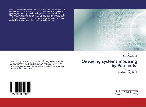 Queueing systems modeling by Petri nets: Monograph Saarbrücken, 2017
