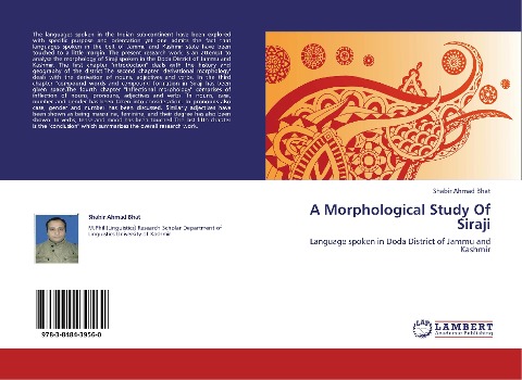 A Morphological Study Of Siraji: Language spoken in Doda District of Jammu and Kashmir