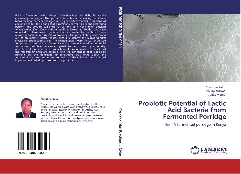 Probiotic Potential of Lactic Acid Bacteria from Fermented Porridge: Ikii - A fermented porridge in Kenya