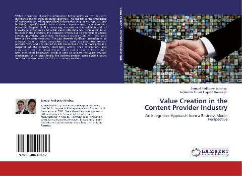 Value Creation in the Content Provider Industry: An Integrative Approach from a Business Model Perspective
