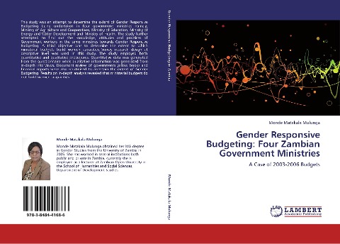 Gender Responsive Budgeting: Four Zambian Government Ministries: A Case of 2003-2006 Budgets