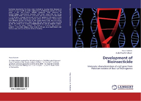 Development of Bioinsecticide: Molecular characterization of cry2 gene from Pakistani isolates of Bacillus thuringiensis