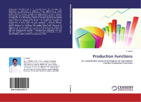 Production Functions: An Econometric Study of Estimation of Agricultural Frontier Production Functions