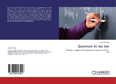 Quantum tic tac toe: Strategic insights from playing the quantum tic-tac-toe