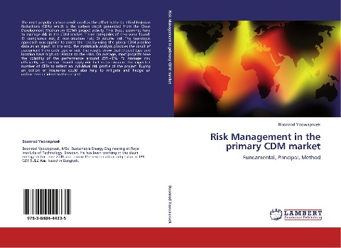 Risk Management in the primary CDM market: Fundamental, Principal, Method