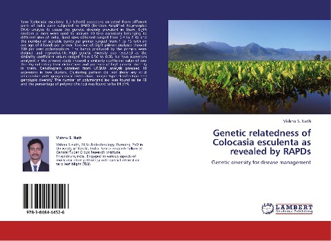 Genetic relatedness of Colocasia esculenta as revealed by RAPDs: Genetic diversity for disease management