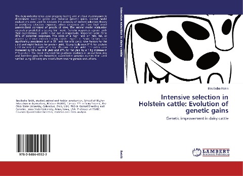 Intensive selection in Holstein cattle: Evolution of genetic gains: Genetic improvement in dairy cattle