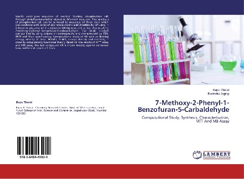 7-Methoxy-2-Phenyl-1-Benzofuran-5-Carbaldehyde: Computational Study, Synthesis, Characterisation, MTT And MB Assay