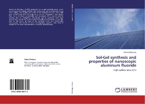 Sol-Gel synthesis and properties of nanoscopic aluminum fluoride: High surface area AlF3